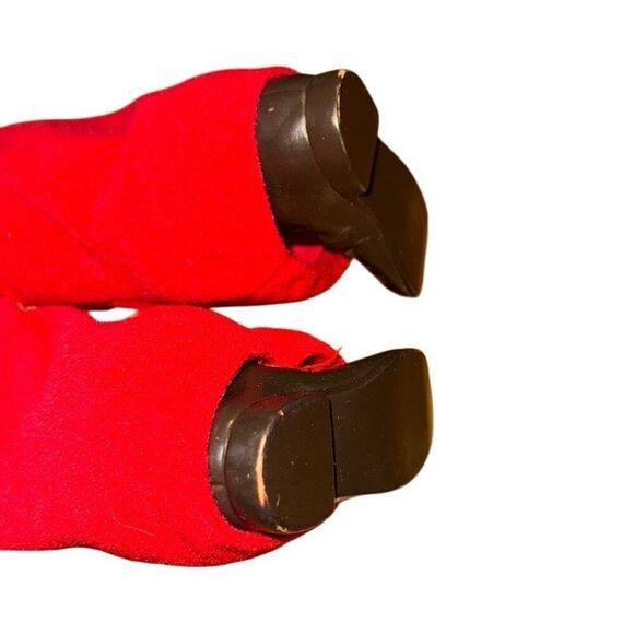 Vintage 1984 Coca Cola Santa Stuffed Plush Doll w/ Brown Boots - Picture 5 of 10